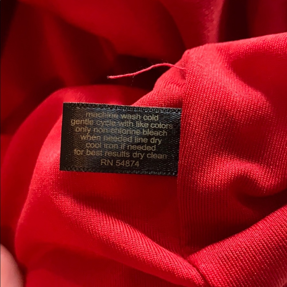 NWT The Limited red fitted dress - Picture 6 of 9